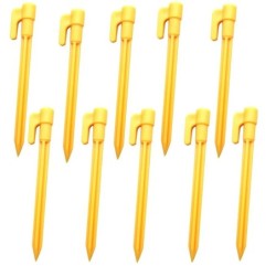 Clous de tente de Camping en plein air, piquet de sol triangulaire, au