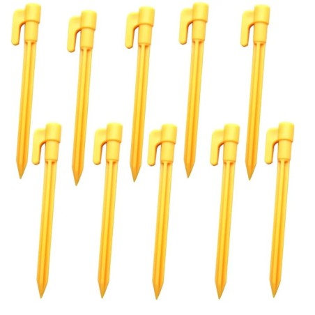 Clous de tente de Camping en plein air, piquet de sol triangulaire, au