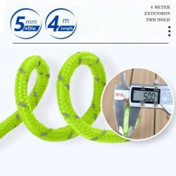 Cordes de Guyline pour tente extérieure, 5mm, 4M, lignes réfléchissant