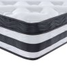 Matelas à ressorts ensachés moyen 90x190 cm 