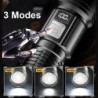 1600000 LM lampe de poche Super lumineuse LED Rechargeable par USB lon