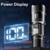 1600000 LM lampe de poche Super lumineuse LED Rechargeable par USB lon