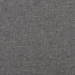 Chaise de relaxation avec repose-pied Gris clair Tissu 