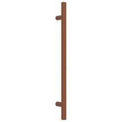 Poignées d'armoire 10 pcs bronze 192 mm acier inoxydable 