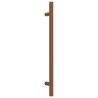 Poignées d'armoire 10 pcs bronze 192 mm acier inoxydable 