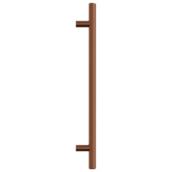 Poignées d'armoire 10 pcs bronze 192 mm acier inoxydable 