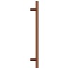 Poignées d'armoire 10 pcs bronze 192 mm acier inoxydable 