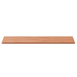 Comptoir de salle de bain 100x50x1,5 cm bois massif de hêtre 