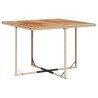 Ensemble à manger de jardin et coussins 9 pcs beige Poly rotin 