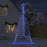 Sapin de Noël à LED 615 LED bleu 404,5 cm 
