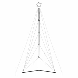 Sapin de Noël à LED 615 LED bleu 404,5 cm 