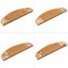 Tapis d'escalier autoadhésifs 10 pcs 65x21x4 cm Beige 