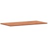 Dessus de table 100x50x1,5cm rectangulaire bois massif de hêtre 