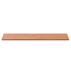 Dessus de table 100x50x1,5cm rectangulaire bois massif de hêtre 