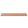 Dessus de table 100x50x1,5cm rectangulaire bois massif de hêtre 
