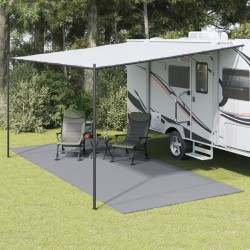 Tapis de tente gris clair 6x2,5 m 