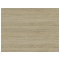 Tables de chevet 2 pcs Chêne sonoma 40x30x30 cm Bois ingénierie 