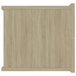 Tables de chevet 2 pcs Chêne sonoma 40x30x30 cm Bois ingénierie 