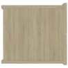 Tables de chevet 2 pcs Chêne sonoma 40x30x30 cm Bois ingénierie 