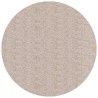 Tapis shaggy PAMPLONA poils longs moderne beige Ø 160 cm 