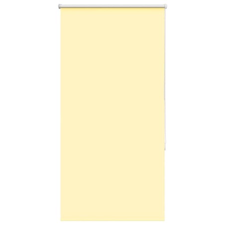 Store enrouleur occultant jaune largeur du tissu 75,7 cm 