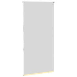 Store enrouleur occultant jaune largeur du tissu 75,7 cm 