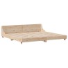 Cadre de lit sans matelas 180x200 cm bois massif de pin 