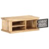 Table basse avec porte 90x50x35 cm Bois de manguier solide 