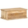 Table basse avec porte 90x50x35 cm Bois de manguier solide 