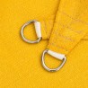 Voile d'ombrage 160 g/m² triangulaire jaune 2,5x2,5x3,5 m PEHD 
