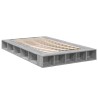 Cadre de lit sans matelas sonoma gris 140x190 cm 