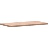 Comptoir de salle de bain 80x40x2,5 cm bois massif de hêtre 