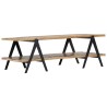 Table basse 115x60x40 cm Bois de récupération massif 