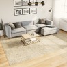 Tapis shaggy PAMPLONA poils longs moderne doré 240x340 cm 