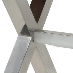 Table à manger bois massif 180x90x76 cm 