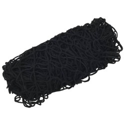 Filet pour remorque avec corde élastique noir 7x3,5 m PP 