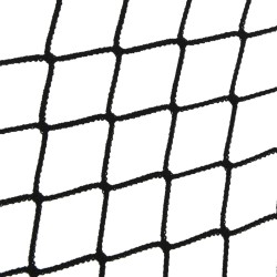 Filet pour remorque avec corde élastique noir 7x3,5 m PP 