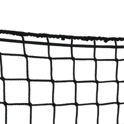 Filet pour remorque avec corde élastique noir 7x3,5 m PP 