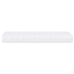 Matelas en mousse blanc 100x210 cm dureté H2 H3 