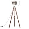 Lampadaire à trépied bois de manguier massif 180 cm     