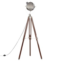 Lampadaire à trépied bois de manguier massif 180 cm     