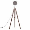 Lampadaire à trépied bois de manguier massif 180 cm     