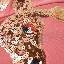 Sweatshirt pour enfants rose ancien 128 