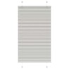 Store plissé gris clair 70x150 cm largeur du tissu 69,4 cm 
