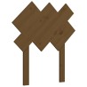 Tête de lit Marron miel 72,5x3x81 cm Bois massif de pin 