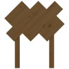 Tête de lit Marron miel 72,5x3x81 cm Bois massif de pin 