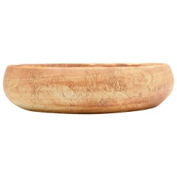 Vasque à poser marron ovale 59x40x15 cm céramique 