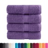 Serviettes d'invité de qualité supérieure SOLUND 4 pcs violet 