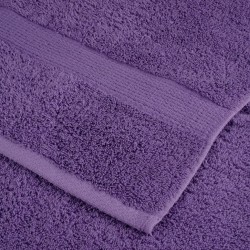 Serviettes d'invité de qualité supérieure SOLUND 4 pcs violet 