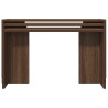 Tables gigognes 3 pcs chêne marron bois d'ingénierie 